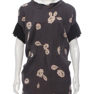 Vera Wang short sleeve blouse